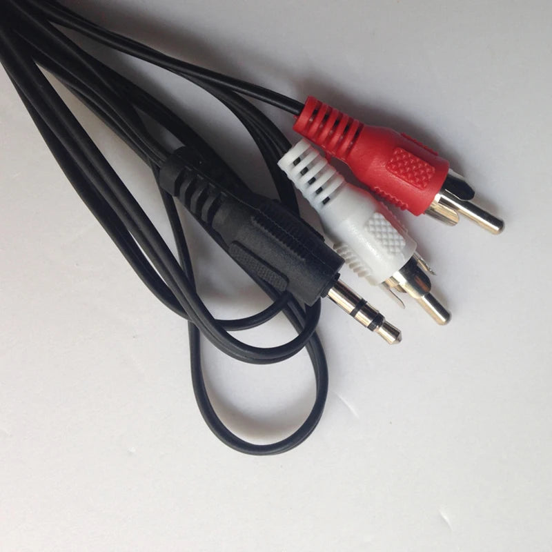 3.5mm to 2RCA Stereo Cable (Y AV Adapter)