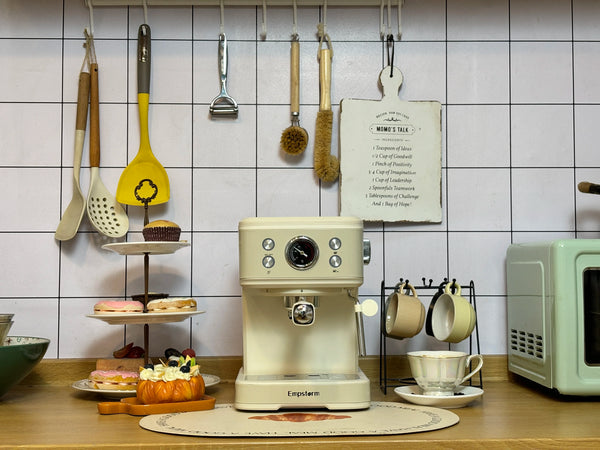 Empstorm 20-Bar Semi-Automatic Espresso Machine