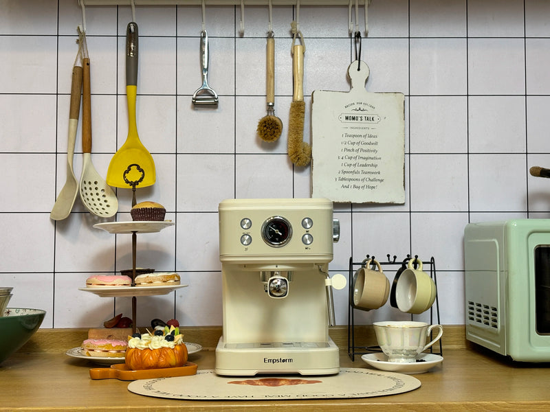 Empstorm 20-Bar Semi-Automatic Espresso Machine