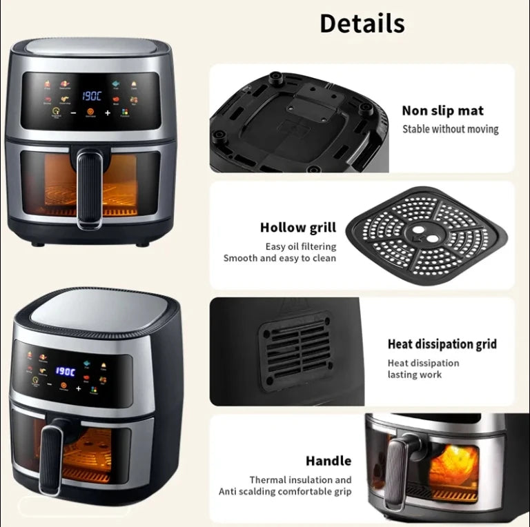 Multifunctional Smart Electric Air Fryer Oven
