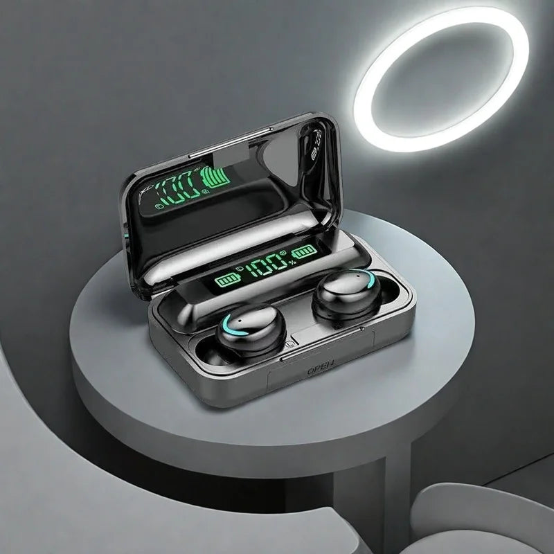 Water-resistant wireless earbuds with clear sound quality