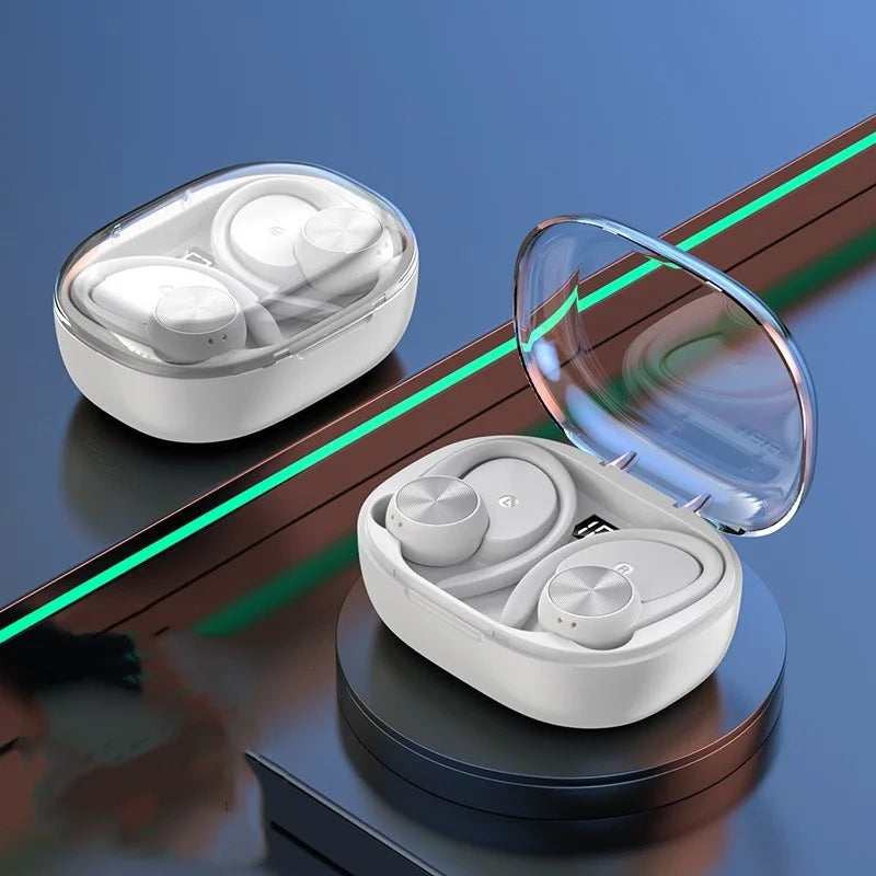 TWS Wireless Earbuds with Ear Hook (HiFi Sound)