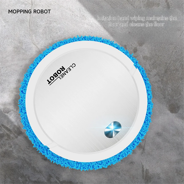 Robot vacuum cleaner with mopping function for wet and dry cleaning