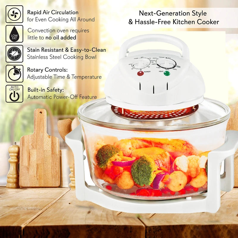 12L Oil-Free Air Fryer – Multifunctional Electric Oven
