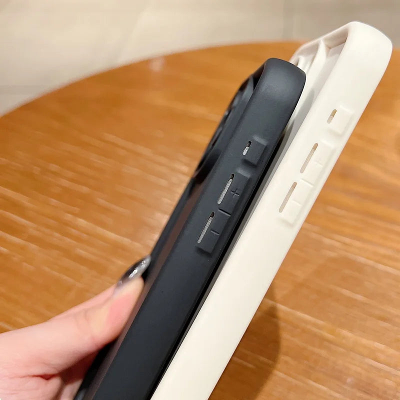 Shockproof Silicone Case for iPhone 11–17