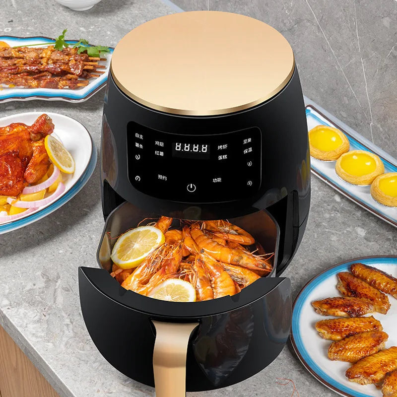 6L Smart Air Fryer – Large Capacity with Touch Screen