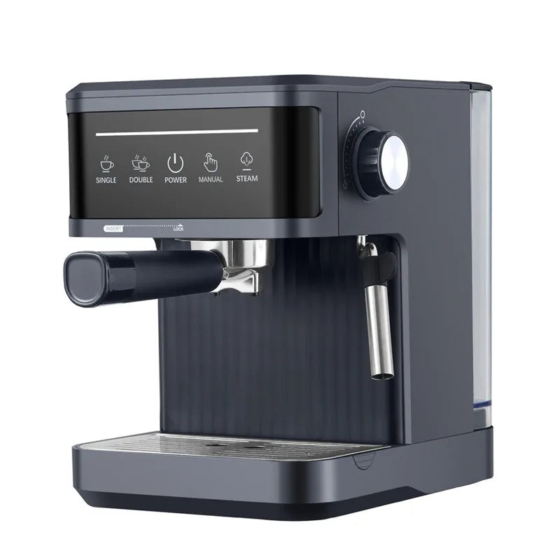 20-Bar Italian Espresso Coffee Machine – Automatic & Semi-Auto