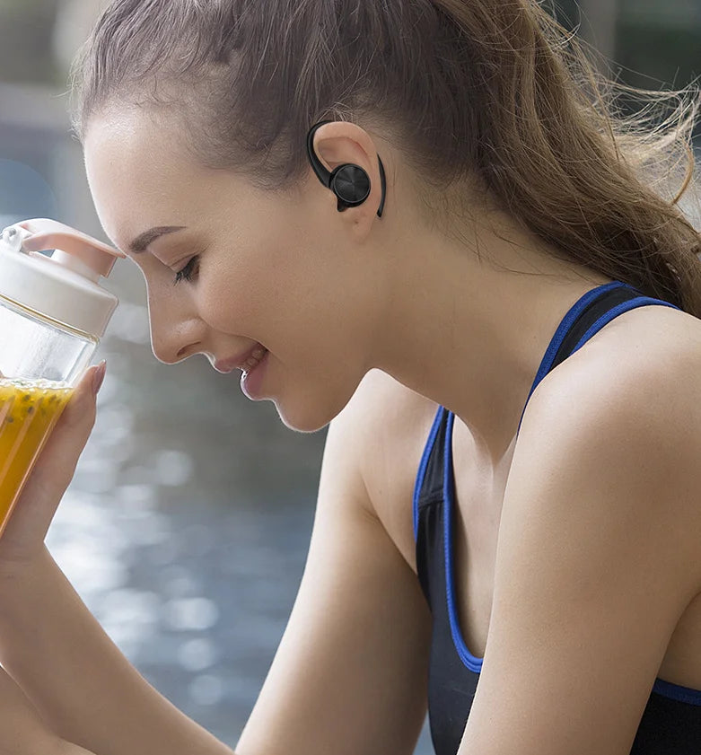 TWS Wireless Earbuds with Ear Hook (HiFi Sound)