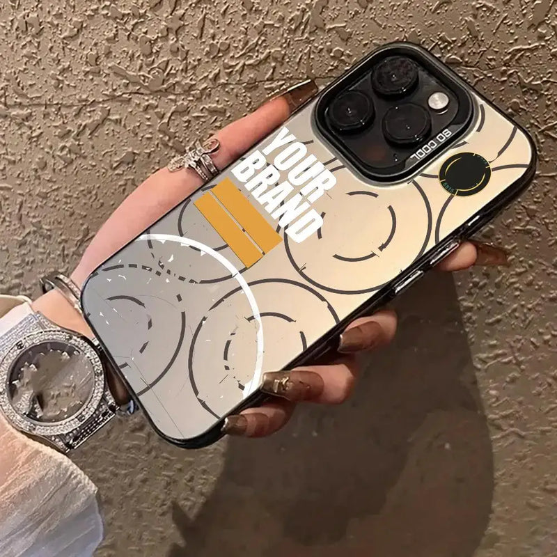 Silver Stone iPhone Case