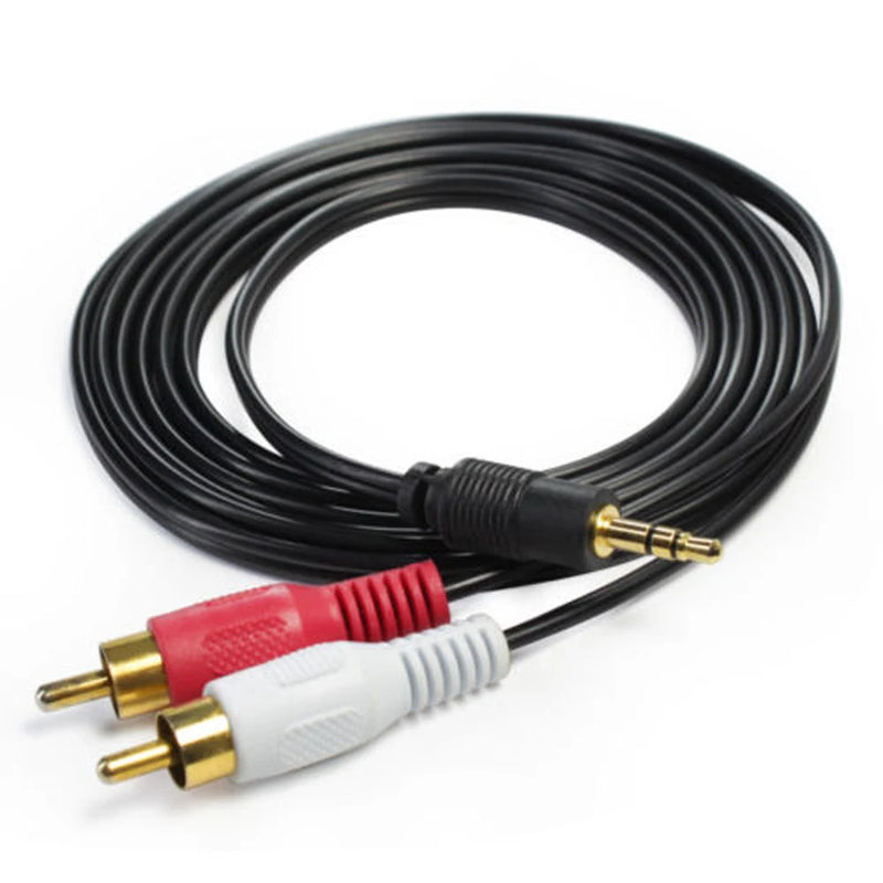 3.5mm to 2RCA Stereo Cable (Y AV Adapter)