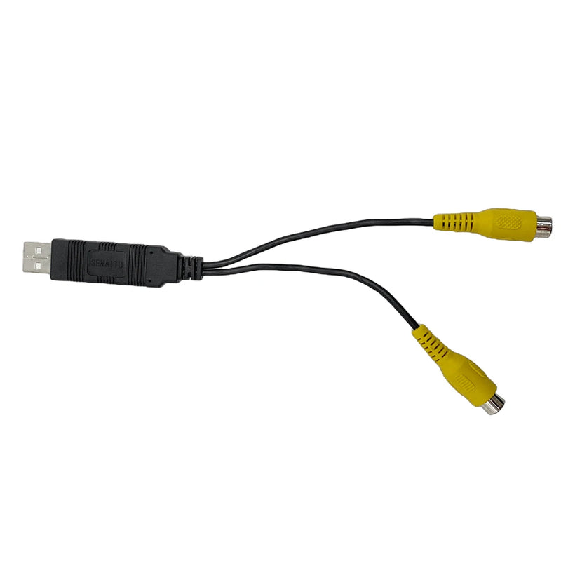 USB to CVBS Video Adapter (2 RCA, 5V USB)