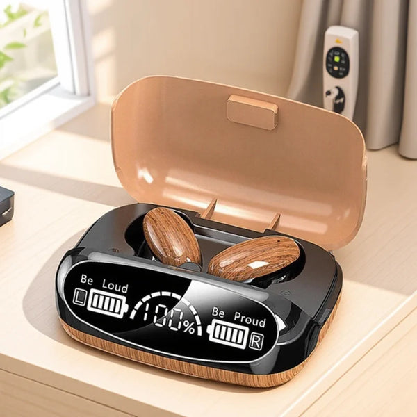 TWS Compact wireless earbuds for sports and travel