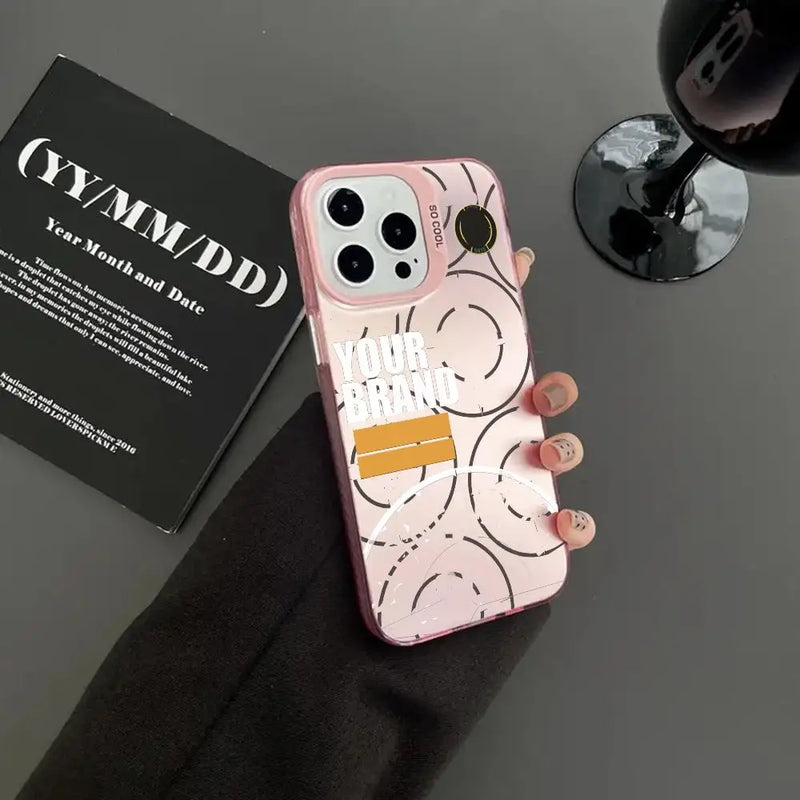 Silver Stone iPhone Case