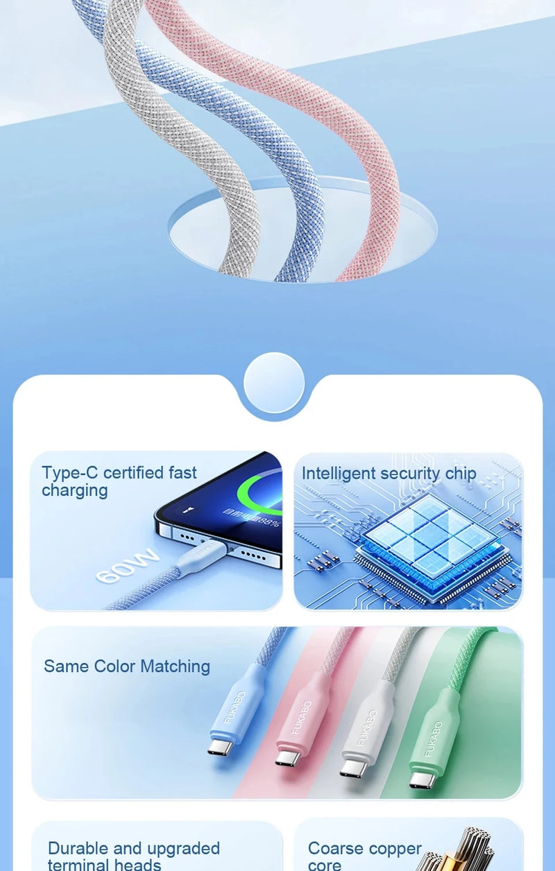 USB-C charger with power delivery for quick device charging"