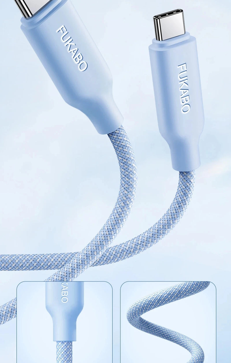 USB Type-C  Fast Charging Cable for iPhone 15/16 & Xiaomi Redmi