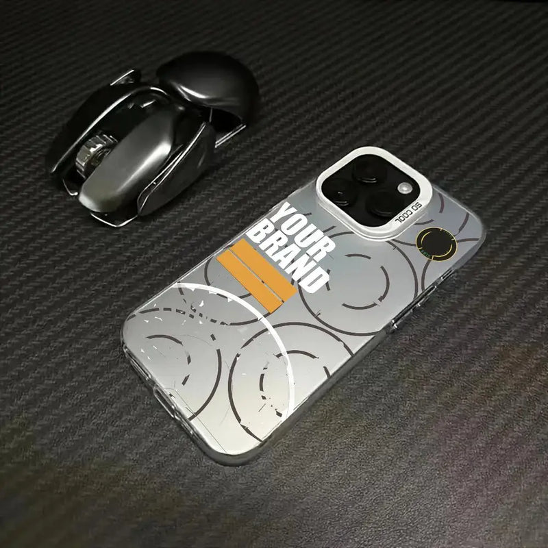 Silver Stone iPhone Case